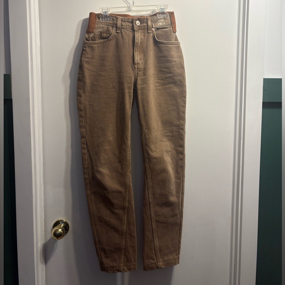 We The Free Xena High Rise Slim Straight Jeans Reworked*